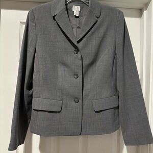 LOFT Women's Charcoal Blazer Jacket